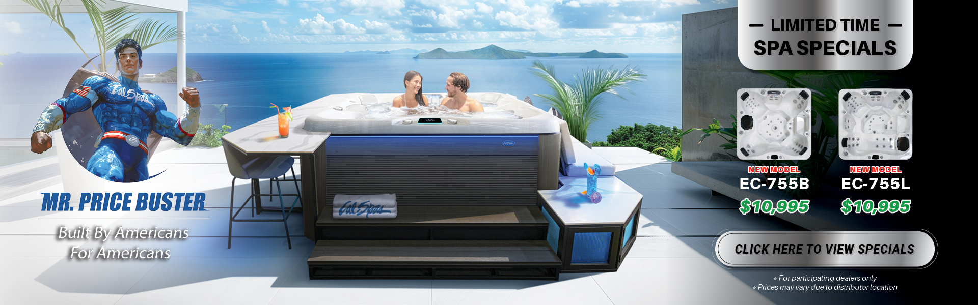 Calspas hot tub being used in a family setting - Hialeah